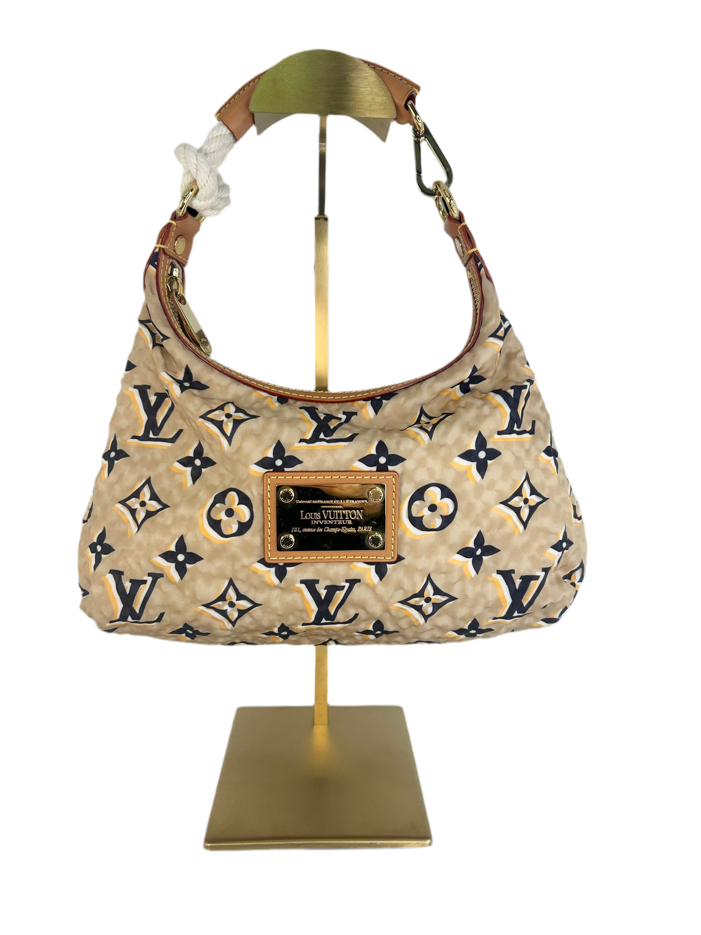 Louis Vuitton Nylon Croisier Hobo Bag